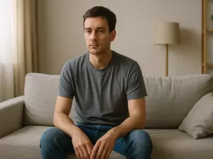 Emotional numbness that feels emotionally neutral