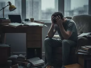Mood changes when feeling overwhelmed