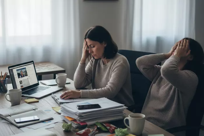 Cumulative stress buildup from constant micro-demands