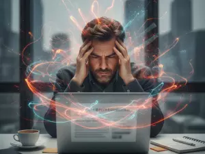 Emotional intensity interfering with focus or clarity