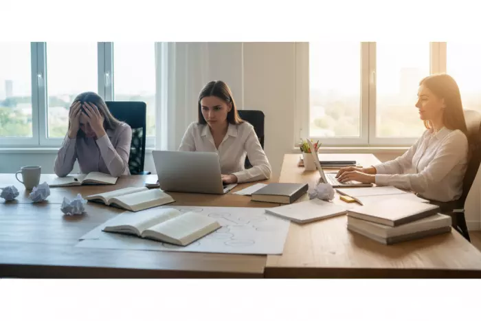 Unfinished tasks triggering persistent inner pressure