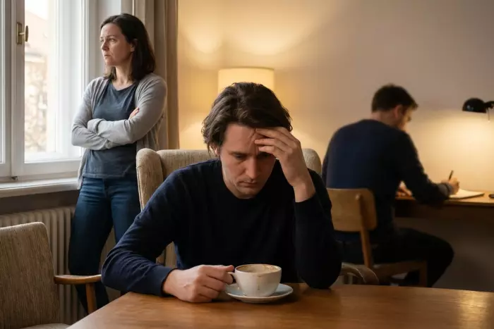 Emotional intensity from rumination and mental loops