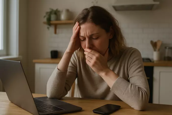 Emotional shutdown after overwhelming feelings