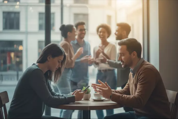 Emotional numbness reducing empathy and connection