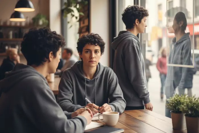 Persistent emotional numbness as identity pattern