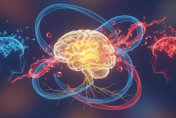 Post-focus mood swings from mental fatigue