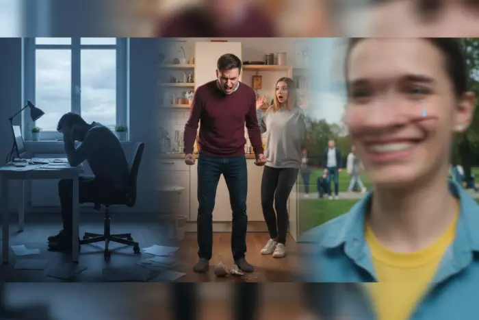 Mood swings disrupting daily functioning patterns