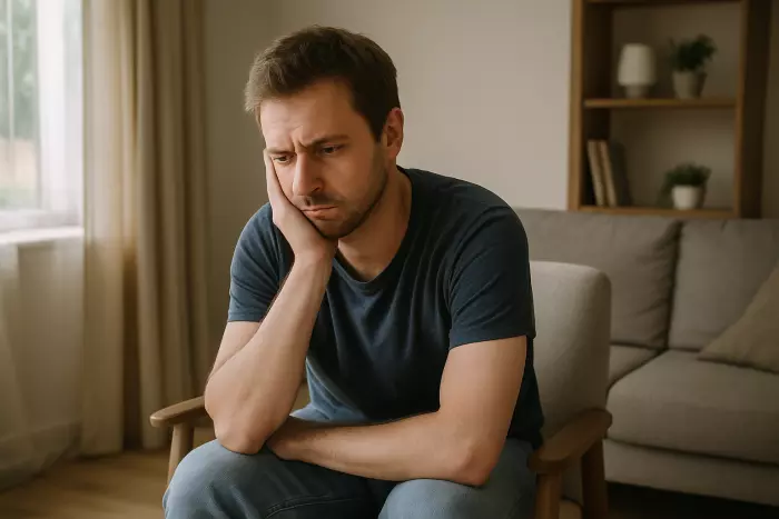 Motivation loss causing flat or unstable mood