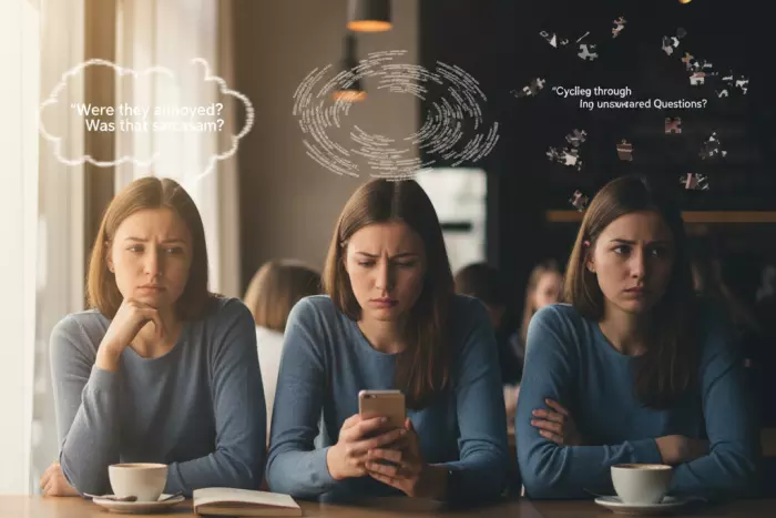 Ambiguity-driven overthinking and interpretation overload