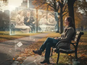 Imagining alternative versions of past interactions