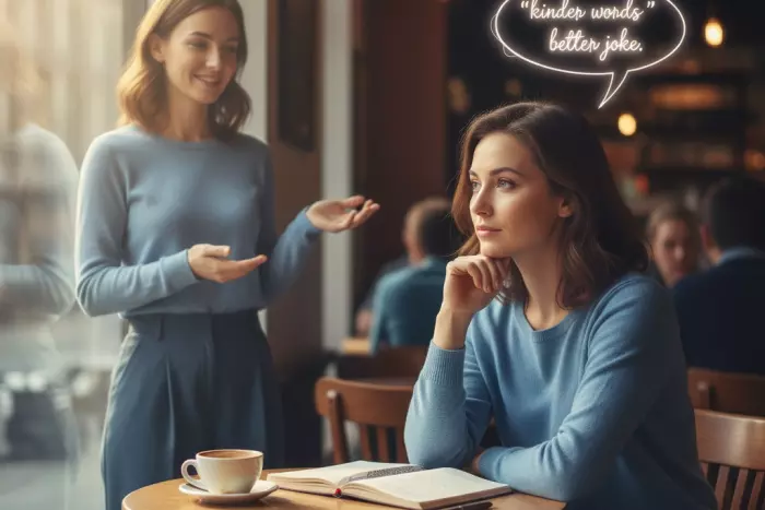 Regretful rumination on alternative conversation outcomes