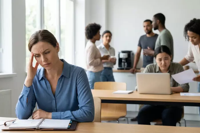 Heightened anxiety from perceived responsibility and disappointment