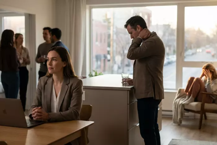 Delayed emotional flooding after social interaction