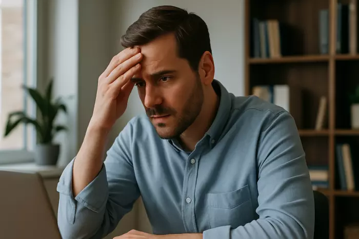 Post-feedback mood shifts and self-talk loop