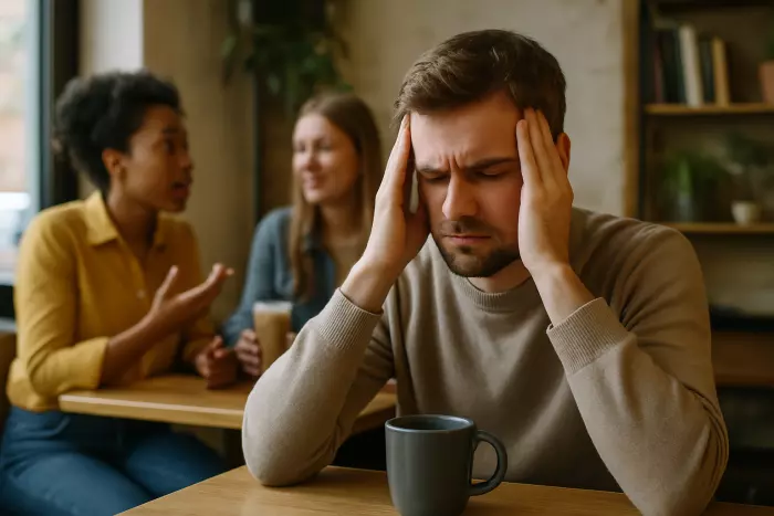 Post-social overstimulation mood dysregulation and sensory sensitivity