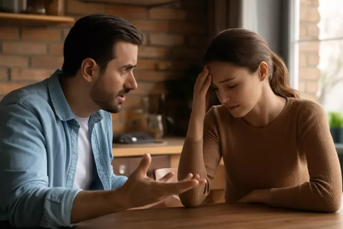 Emotional shutdown blocking fear, anger, sadness