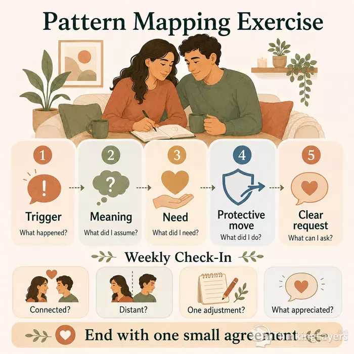 Pattern mapping exercise infographic