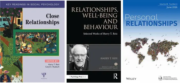 Relationship psychology books and journal covers