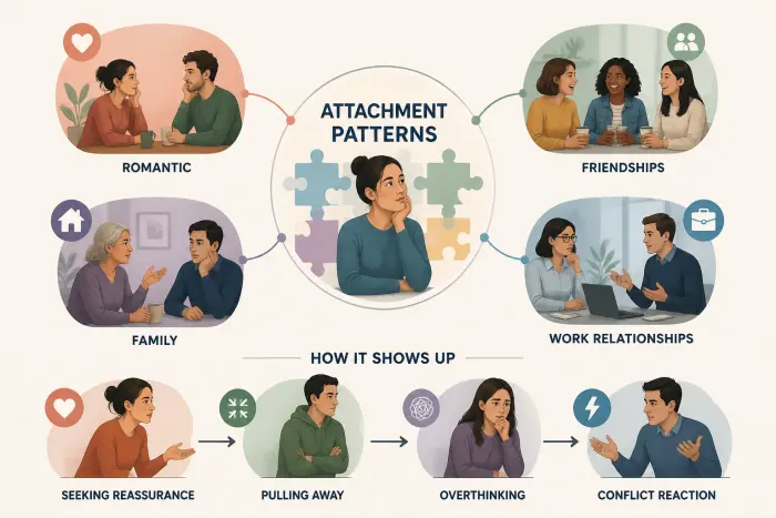 Romantic and non-romantic attachment patterns