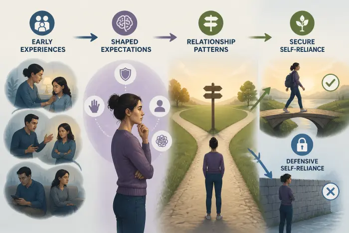 attachment-based reluctance to seek support