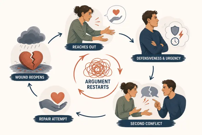 Attachment insecurity and repair failure