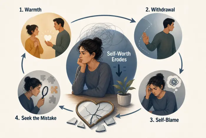 Attraction to emotional unavailability and low self-worth