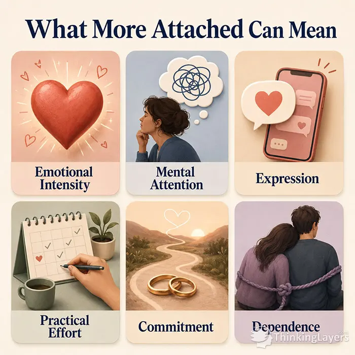 What more attached can mean infographic